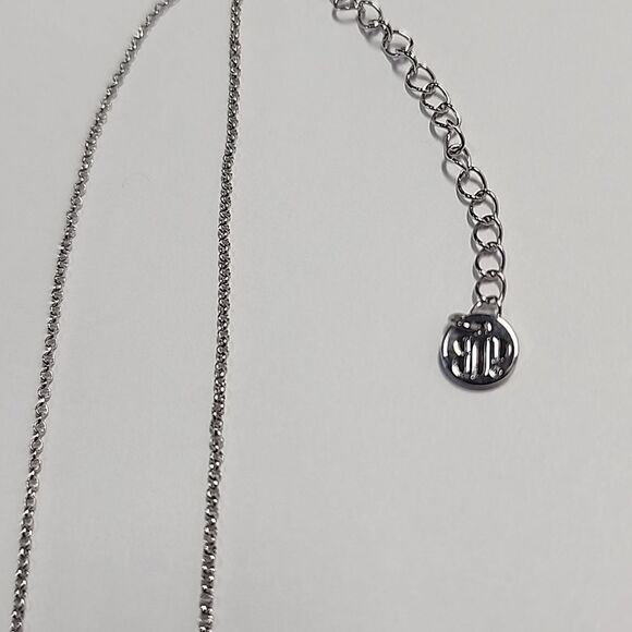 Bomb Party 2023 November Birthday Sunburst Of Sparkle RBP6684 Blue Topaz Rhodium - Picture 3 of 4